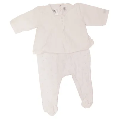Barboteuse (Blanc) de Petit Bateau Coton