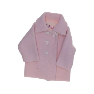 Jacka (Rosa, Vit) från Baby Kochs Merinoull