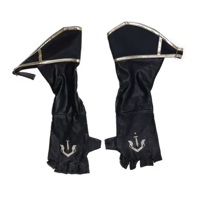 Maskeradtillbehör (Svart, Guldfärgad)