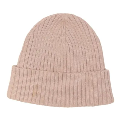 Beanie (Pink) from H&M Cotton, Elastane, Polyamide, Polyester
