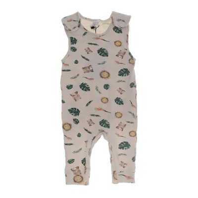 Sparkdräkt (Beige, Grön, Brun) från Little One Bomull, Elastan