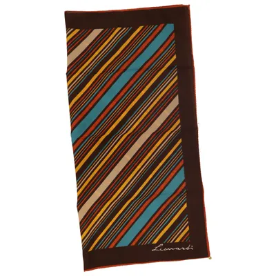 Zakdoek (Bruin, Blauw, Geel) van Leonard