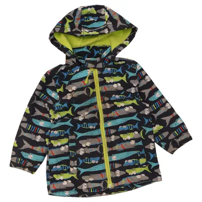 Softshell jacket (Blue, Multicolored) from Outburst Elastane, Polyester