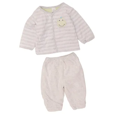 Loungewear (Grå, Hvid) fra Baby Club by C&A Bomuld, Polyester