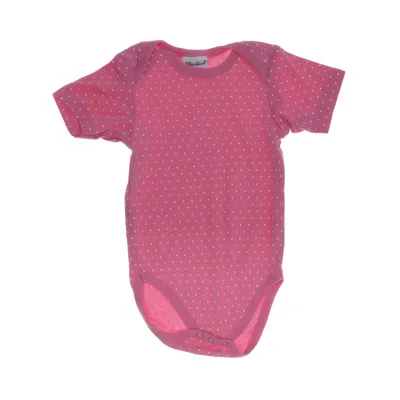Body (Rosa, Vit) från Bambino Bomull
