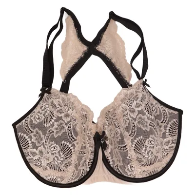 Soutien-gorge (Beige, Noir) de Charade Élasthane, Polyamide