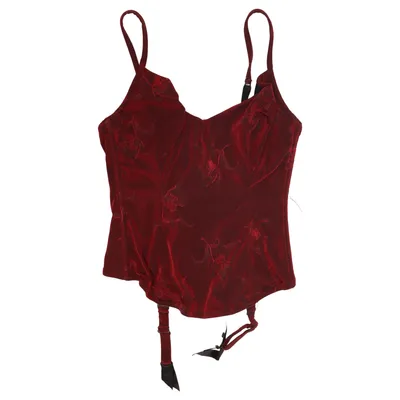 Bustier (Red) from Malizia by La Perla Elastane, Polyamide, Polyester