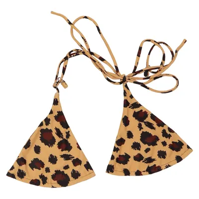 Haut de bikini (Beige, Noir, Marron) de Zaful Élasthane, Polyester