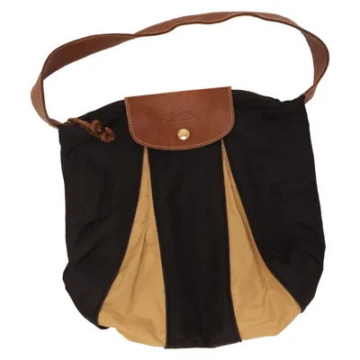 Axelremsväska (Svart, Beige, Brun) från Longchamp