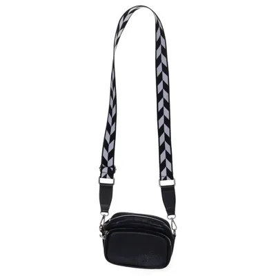 Axelremsväska (Svart, Vit) från GKM