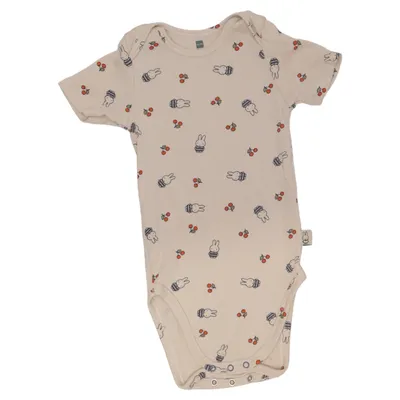 Body (Beige, Rød) fra Miffy Bomuld, Elastan, Viscose