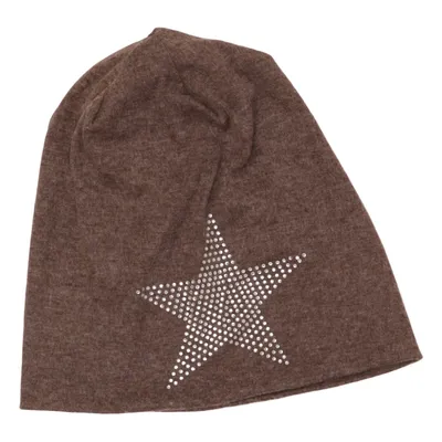 Beanie (Bruin) van Style Breaker Katoen, Viscose