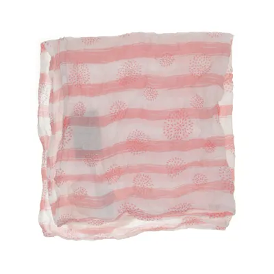 Baby blanket (Pink, White) from Baby Baby Bamboo, Cotton