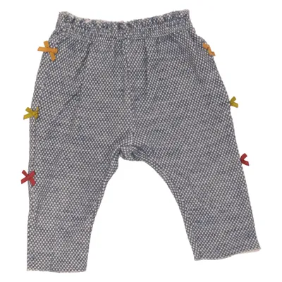 Bukser (Blå, Hvid) fra Zara Baby Bomuld, Polyester