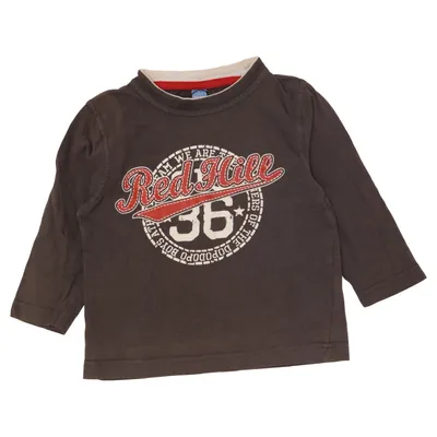Langærmet t-shirt (Grå) fra Dopo Dopo Boys Bomuld, Elastan