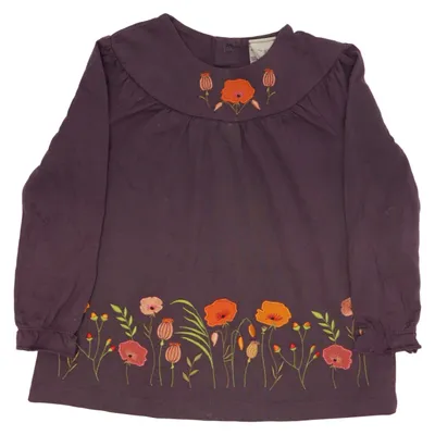 Dress (Purple, Multicolored) from Alana Cotton