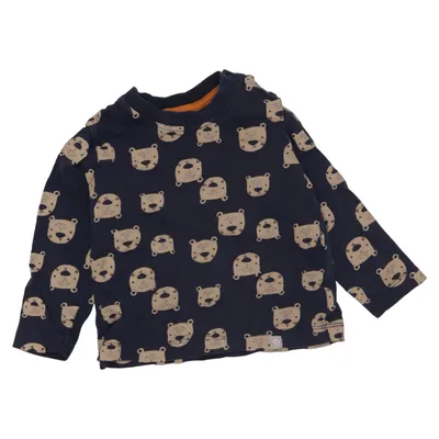 Långärmad t-shirt (Blå, Beige) från Liegelind Bomull, Elastan