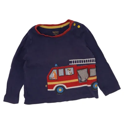 Langærmet t-shirt (Blå, Flerfarvet) fra Baby Boden Bomuld