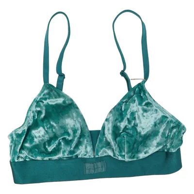 Bralette (Green) from Pink Victoria's Secret Elastane, Polyamide, Recycled polyester