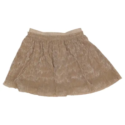 Skirt (Gold) from LC Waikiki Girls Cotton, Metallic fiber, Polyester