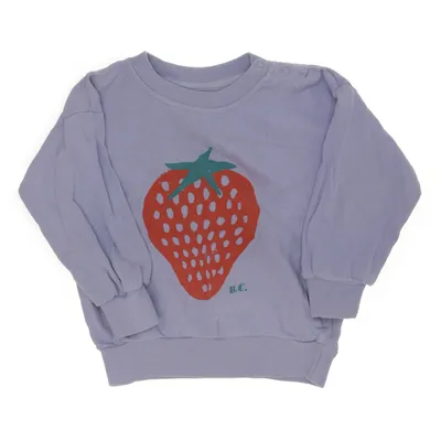 Collegetröja (Blå, Röd) från Bobo Choses Bomull