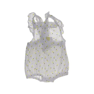 Romper (Wit, Geel, Zwart) van Baby Club Katoen