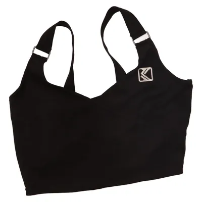 Sports bra (Black) from Karl Kani Elastane, Polyester