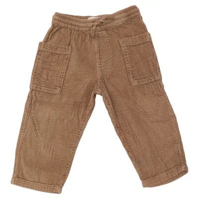 Pantalon en velours (Marron) de Zara