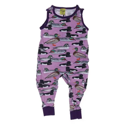 Sparkdräkt (Lila, Flerfärgad) från Duns Ekologisk bomull