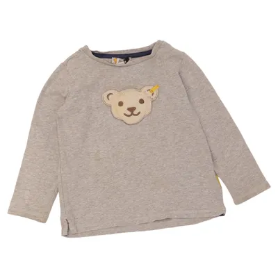 Long sleeve T-shirt (Gray) from Steiff Cotton, Elastane