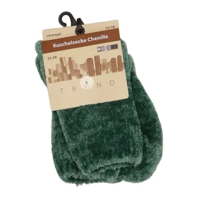 Gebreide sokken (Kuschelsocke Chenille) van Move Up Elastaan, Polyester