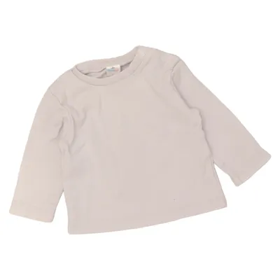 T-shirt à manches longues (Blanc) de Topomini Coton