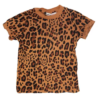 T-shirt (Brun, Svart) från Mini Gina Tricot Bomull