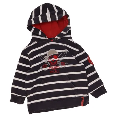 Hoodie (Blue, White, Red) from Salt and Pepper Cotton