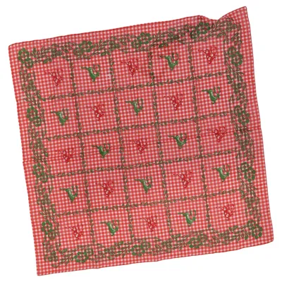 Mouchoir (Rouge, Vert, Blanc) de Luis Steindl