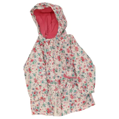 Regenjacke (Weiß, Pink, Mehrfarbig) von Young Dimension Baumwolle, Polyester