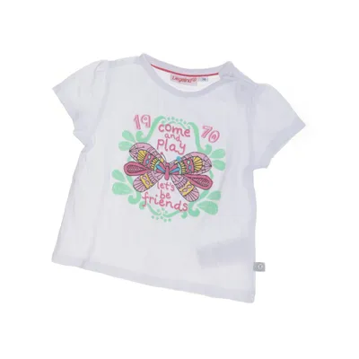 T-shirt (Vit, Flerfärgad) från Liegelind Bomull