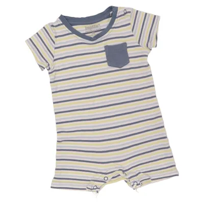 Barboteuse (Bleu, Blanc, Vert) de Lupilu Coton