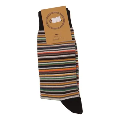 Chaussettes (Noir, Multicolore) de Shosett Coton, Élasthane, Polyamide