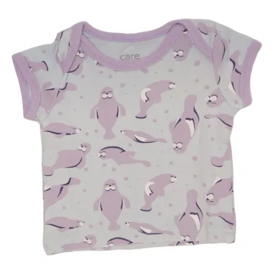 T-shirt (Bleu, Violet) de Care Coton