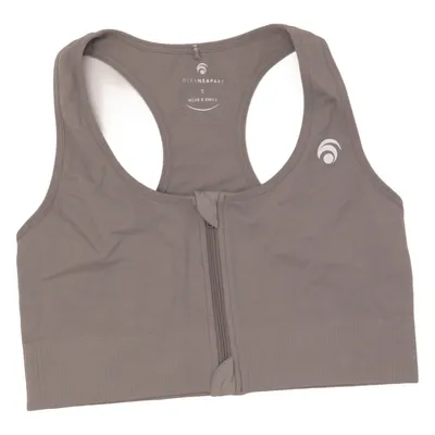 Sports bra (Gray) from Oceans Apart Elastane, Polyamide