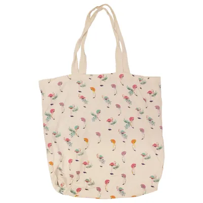 Canvas bag (White, Multicolored) from Accessorize Cotton
