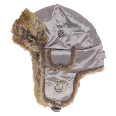 Trapper hat (Gray, Brown) from Barts Faux fur, Polyamide, Polyester