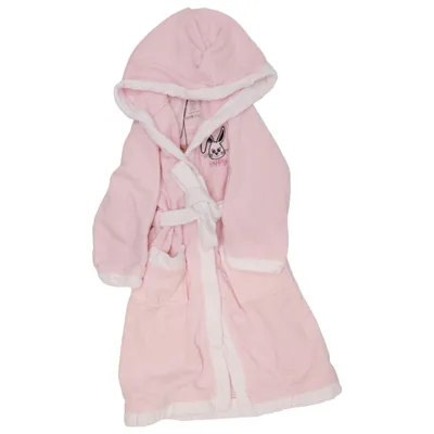 Bathrobe (Pink, White) from My Chicco Cotton