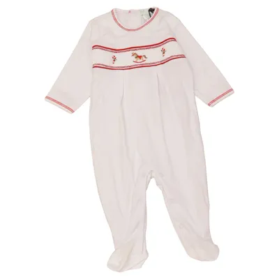 Rompers (White) from Baby Baby Cotton
