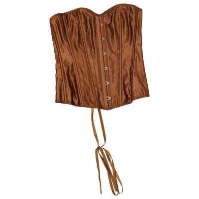 Corset (Marron) Élasthane, Polyester
