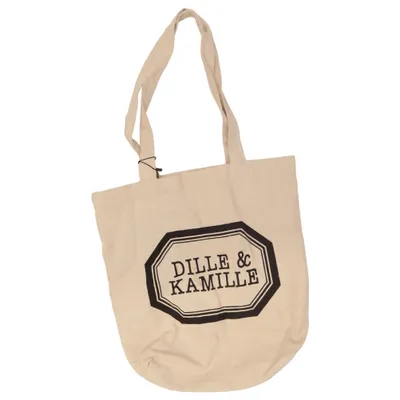 Canvas bag (Beige) from Dille & Kamille Organic cotton
