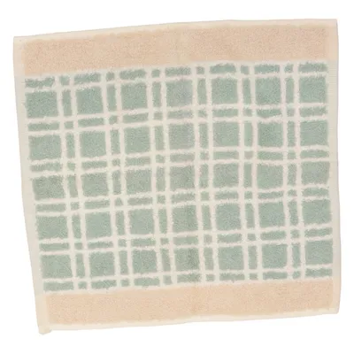 Towel (Green, Beige, White) from Designers Guild Cotton