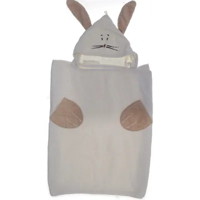 Cape de bain (Blanc, Beige)