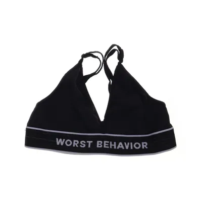 Brassière (Noir, Blanc) de WRSTBHVR Coton, Élasthane